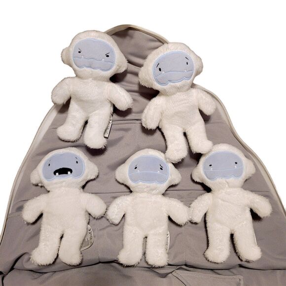 Yeti Snuggler and Book Set - Gray and White - Picture 5 of 10